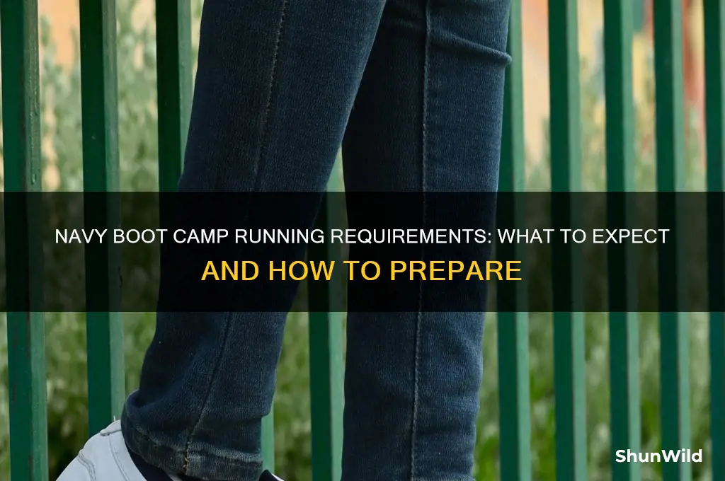 how much running in navy boot camp