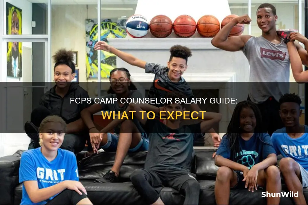 how much salary to be camp counselor in fcps