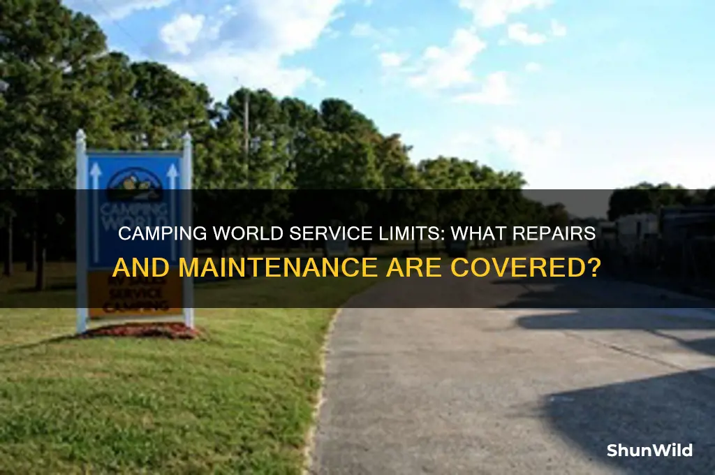 how much service will camping world do