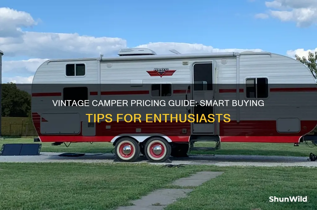 how much should i pay for a vintage camper