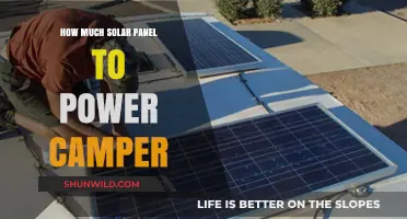 Sizing Solar Panels: Powering Your Camper Efficiently and Sustainably