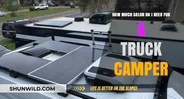 Sizing Solar Power for Your Truck Camper: A Practical Guide