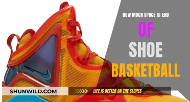 Extra Space at the End of Basketball Shoes: How Much?