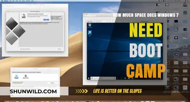 Windows 7 Boot Camp Installation: Minimum Space Requirements Explained