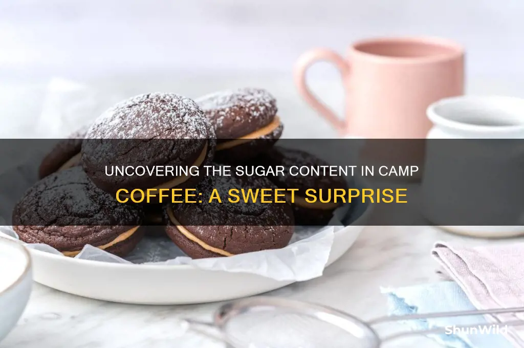 how much sugar in camp coffee