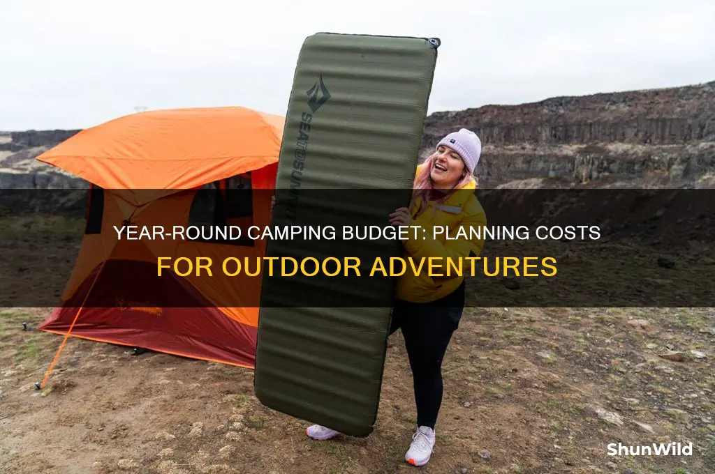 how much ti budget for camping for a year