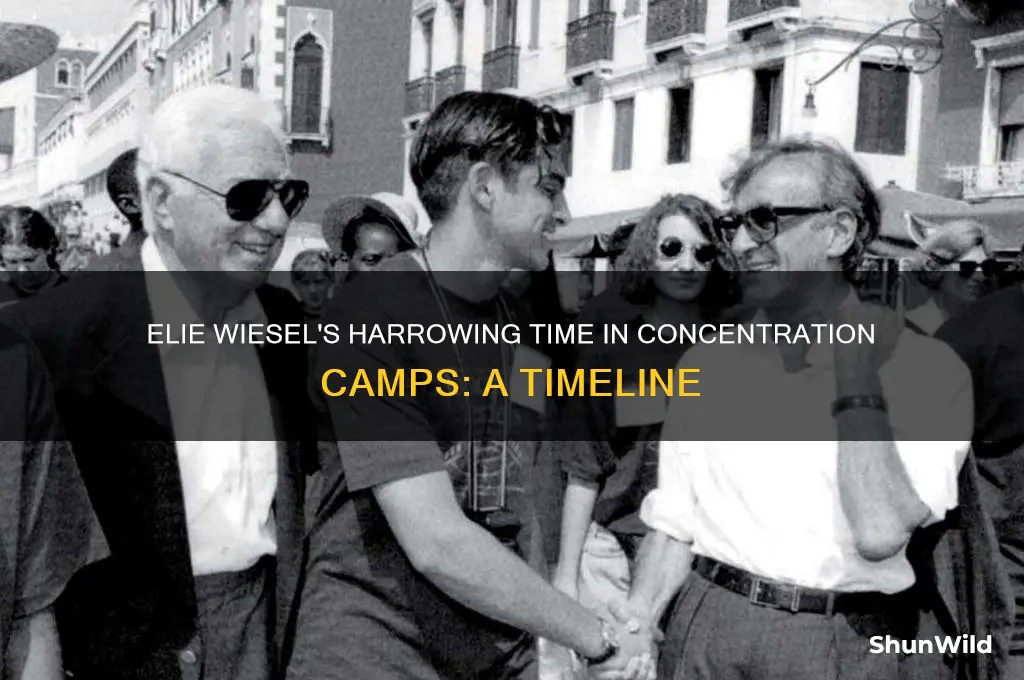 how much time did elie wiesel spend in concentration camps