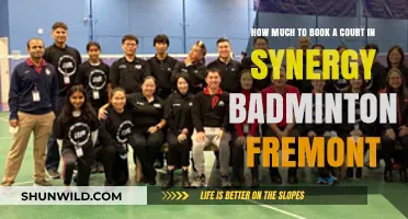 Booking Badminton Courts: Synergy Badminton Fremont Rates