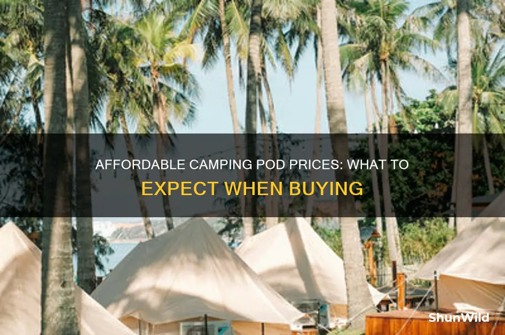how much to buy a camping pod