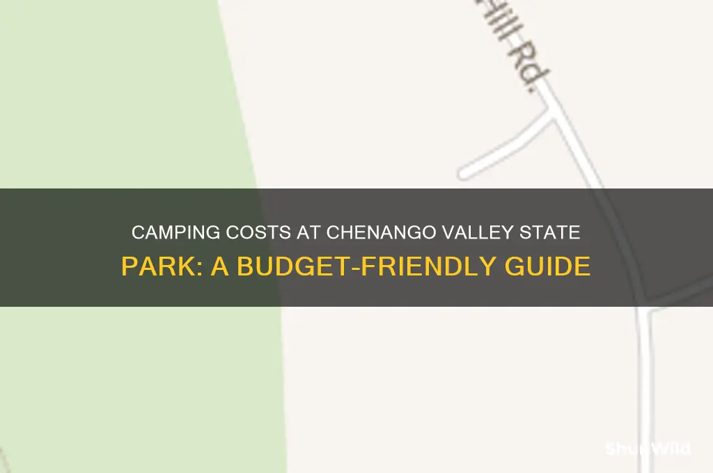 how much to camp at chenango valley state park