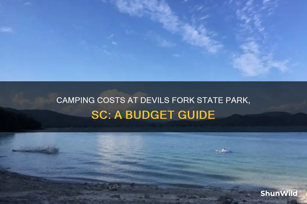 how much to camp at devils fork south carolina