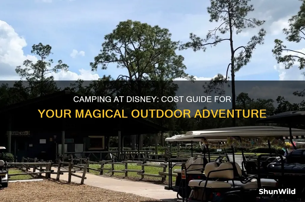 how much to camp at disney