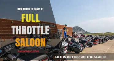 Camping Costs at Full Throttle Saloon: What to Expect