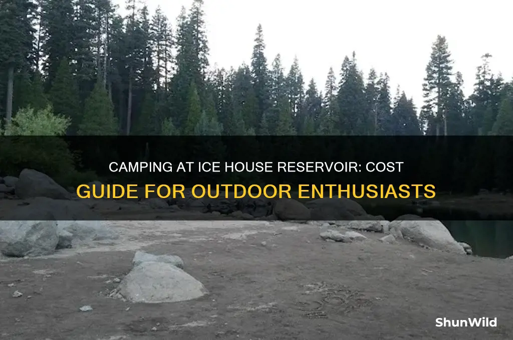 how much to camp at ice house reservoir