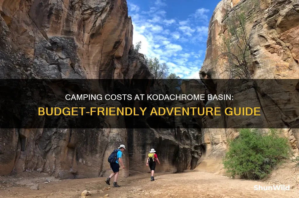 how much to camp at kodachrome basin