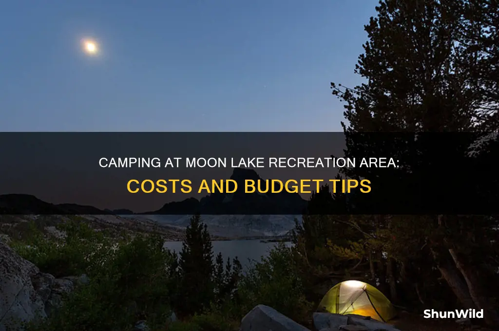 how much to camp at moon lake recreation area