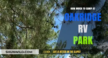 Camping Costs at Oakridge RV Park: What to Expect