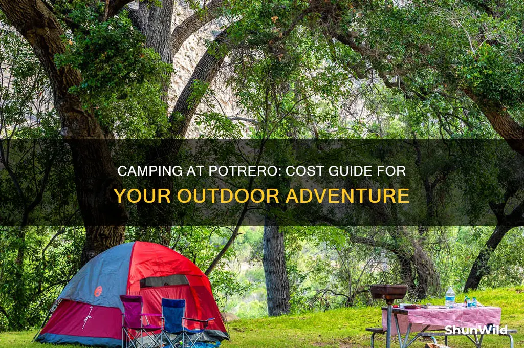 how much to camp at potrero