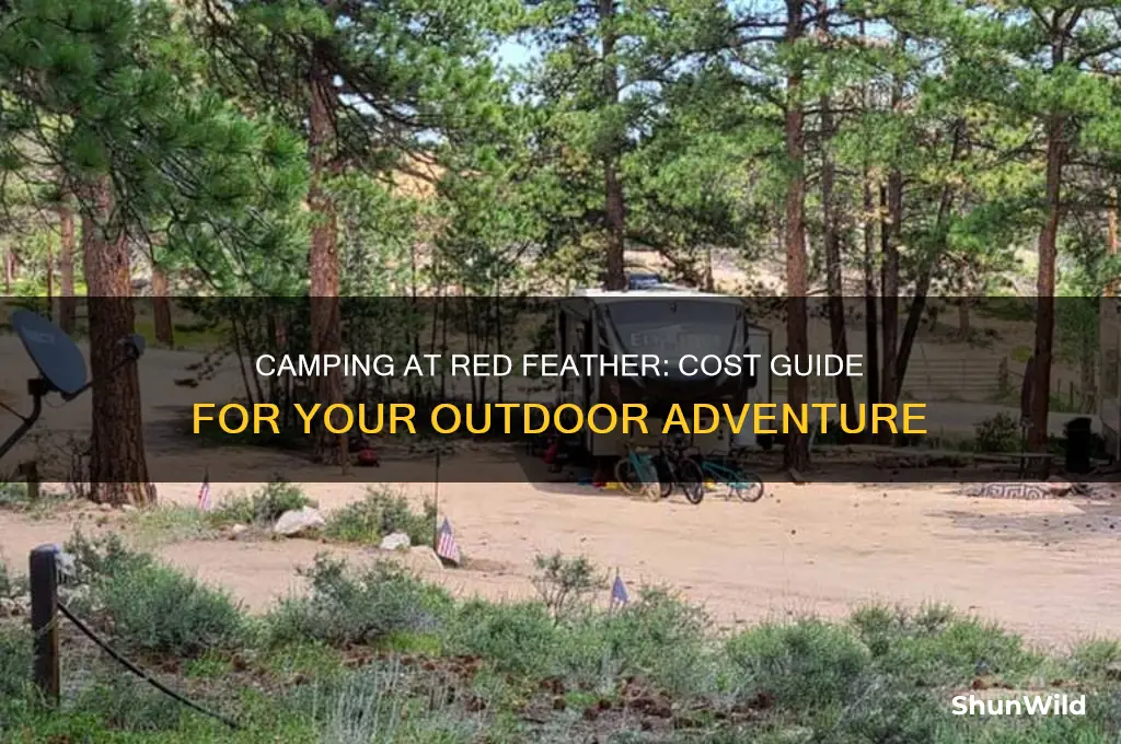 how much to camp at red feather