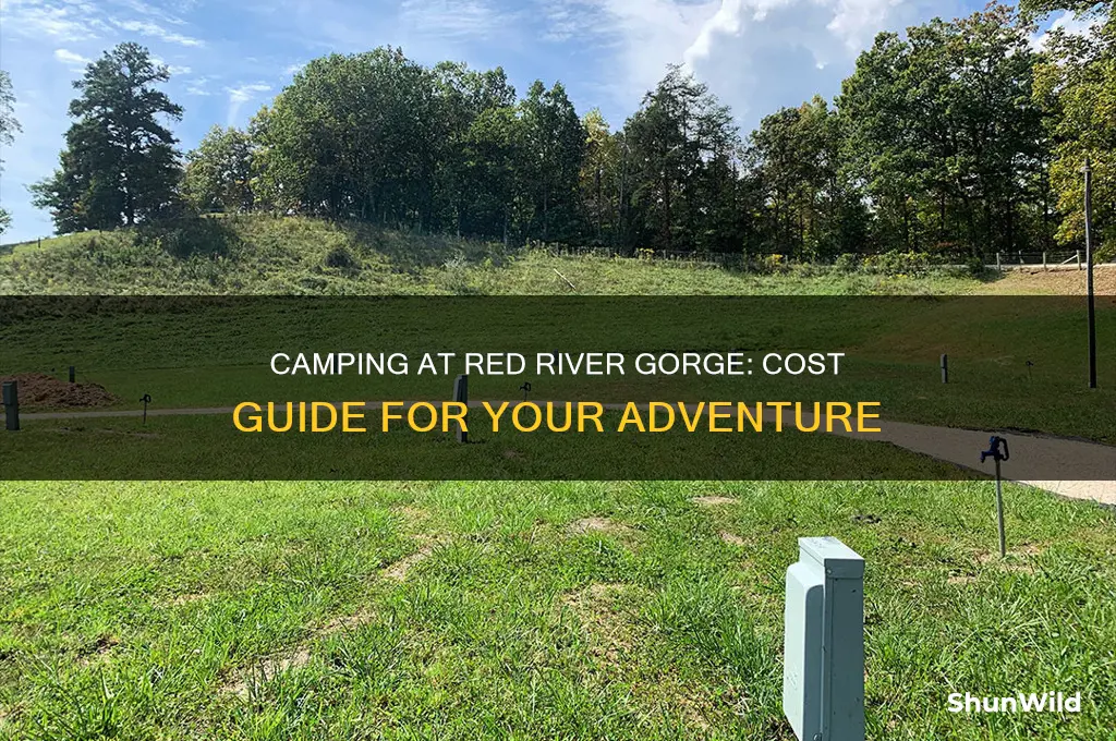 how much to camp at red river gorge