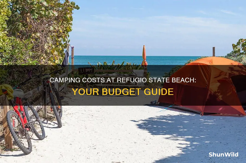 how much to camp at refugio state beach