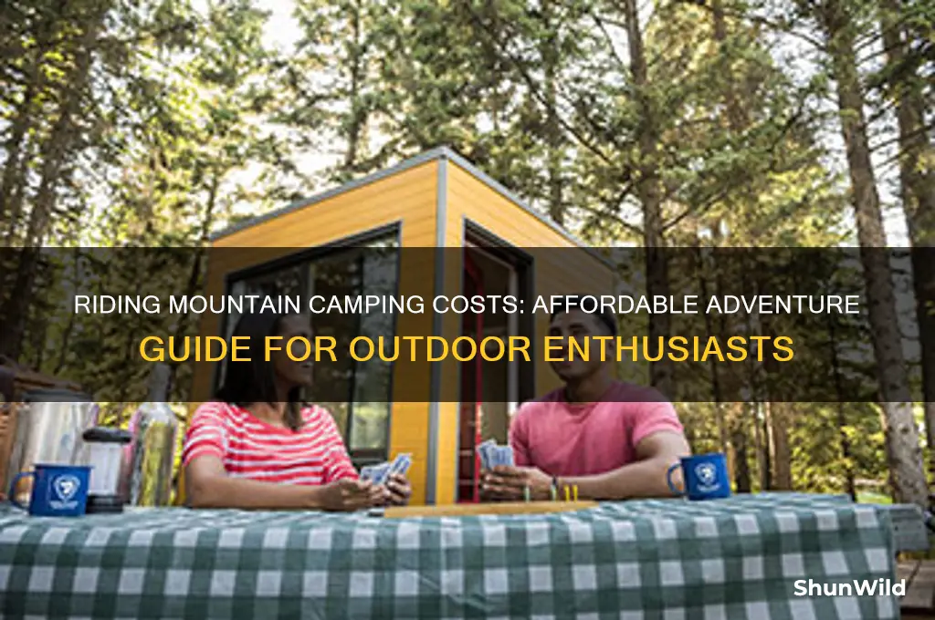 how much to camp at riding mountain