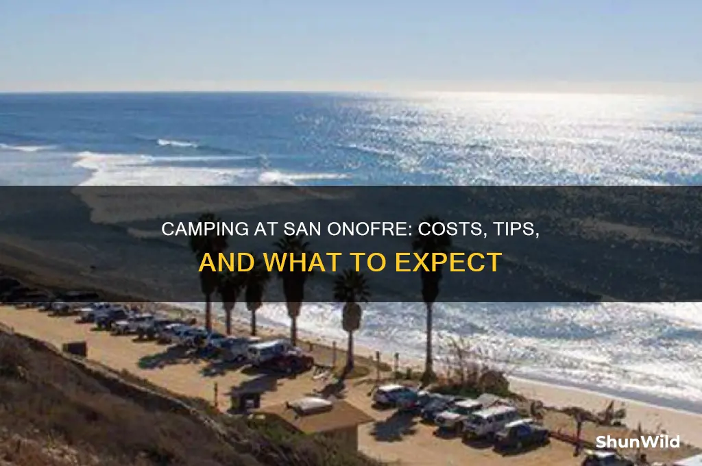 how much to camp at san onofre