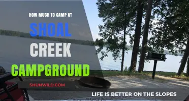 Camping Costs at Shoal Creek Campground: What to Expect