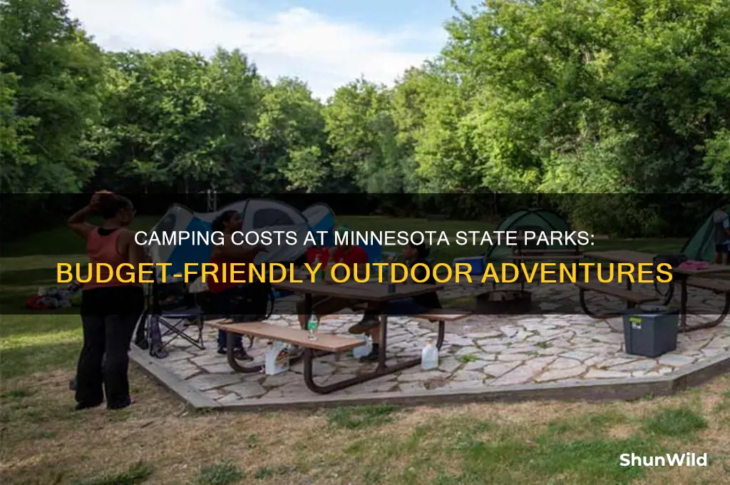 how much to camp at state parks in mn