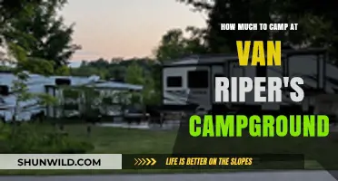 Camping Costs at Van Riper's Campground: What to Expect