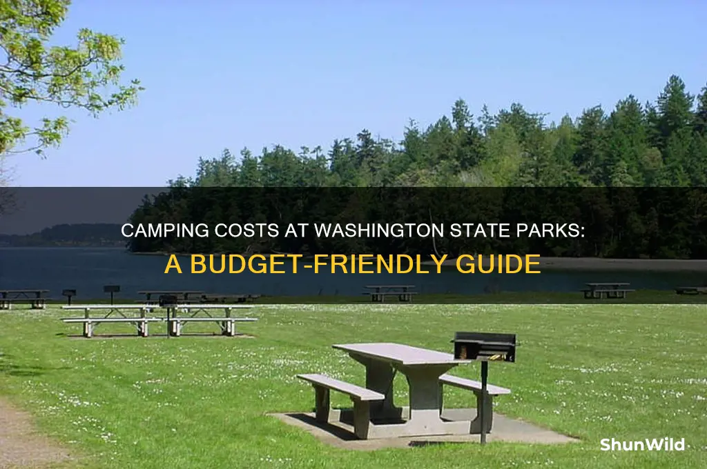 how much to camp at washington state parks
