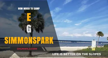 Camping at E.G. Simmons Park: Cost Guide for Your Outdoor Adventure