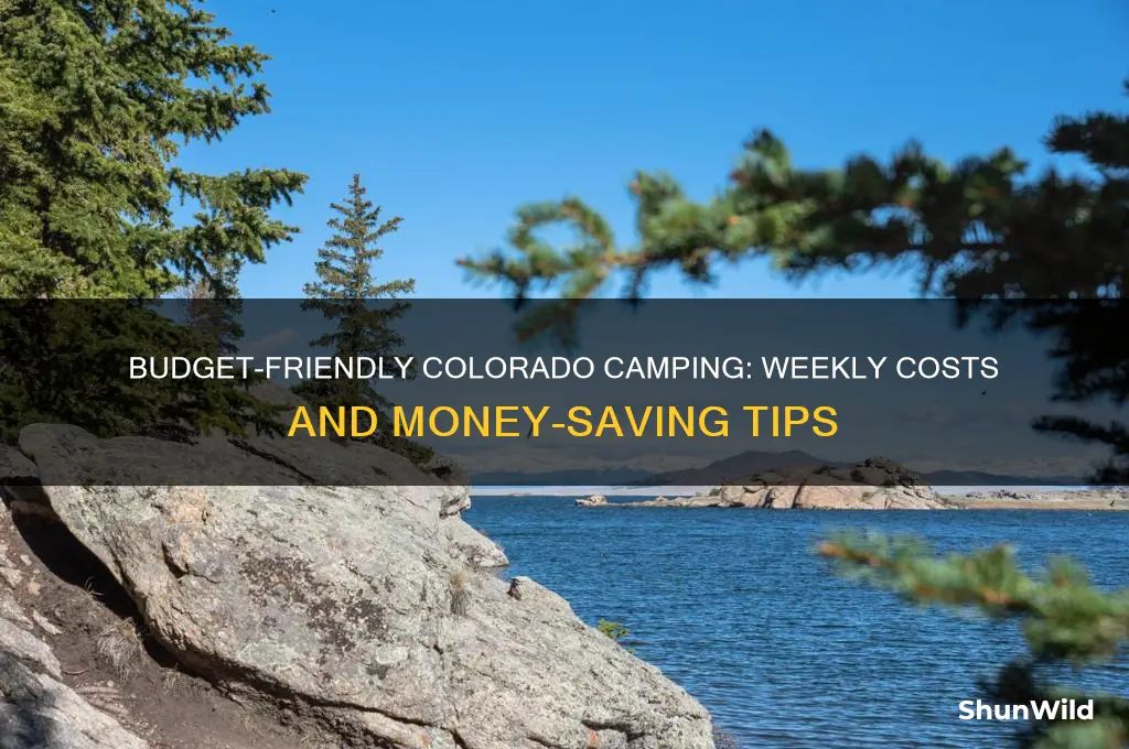 how much to camp for a week in colorado