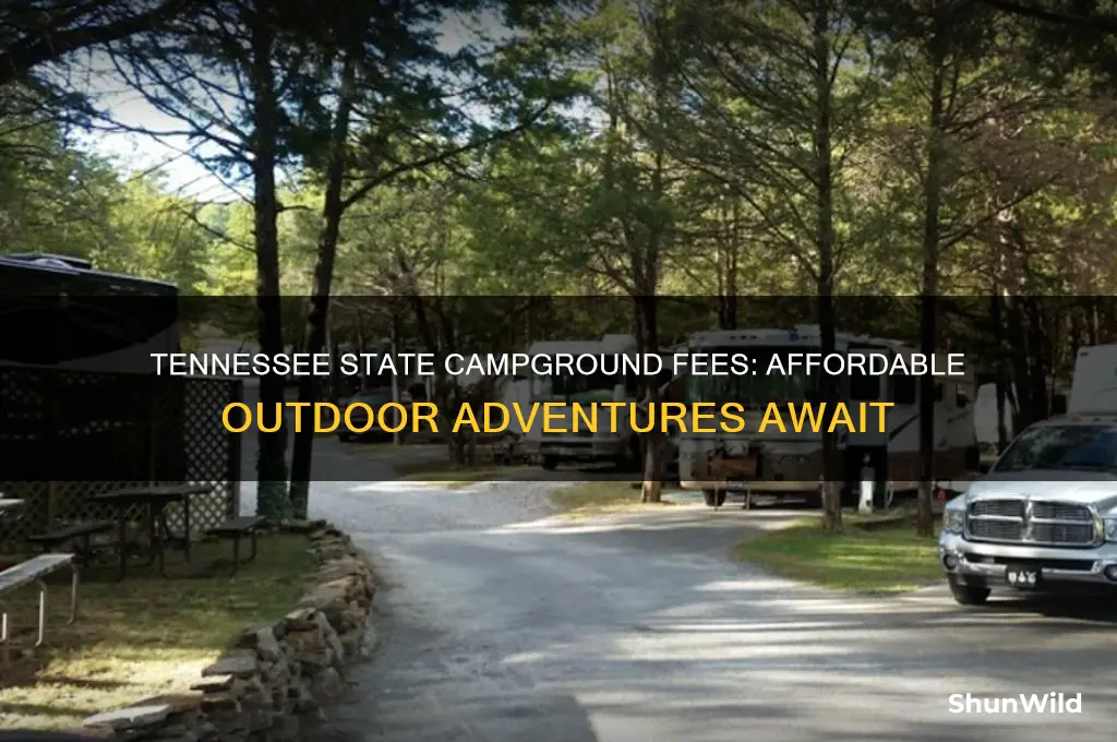 how much to camp in a tennessee state campground