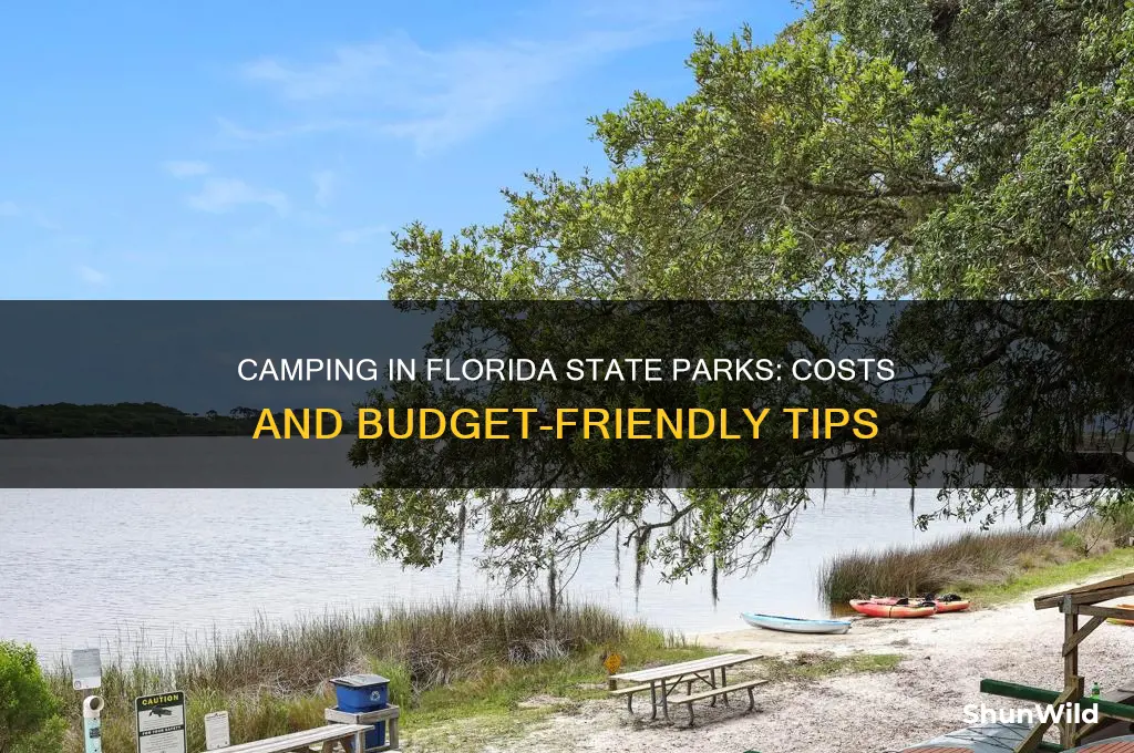 how much to camp in florida state parks