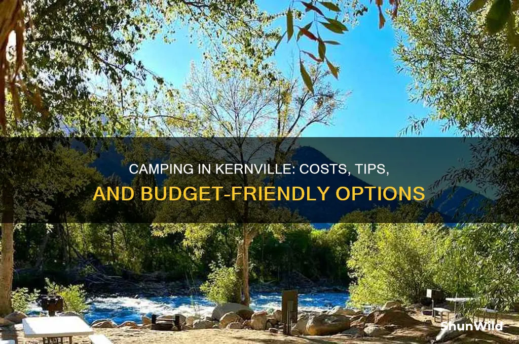 how much to camp in kernville