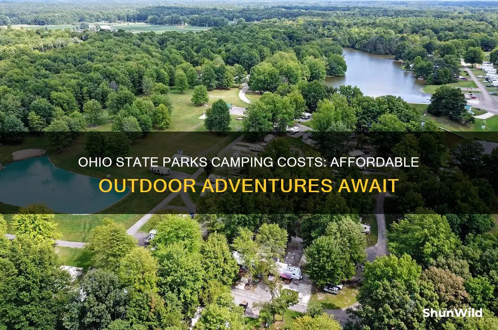 how much to camp in ohio state parks