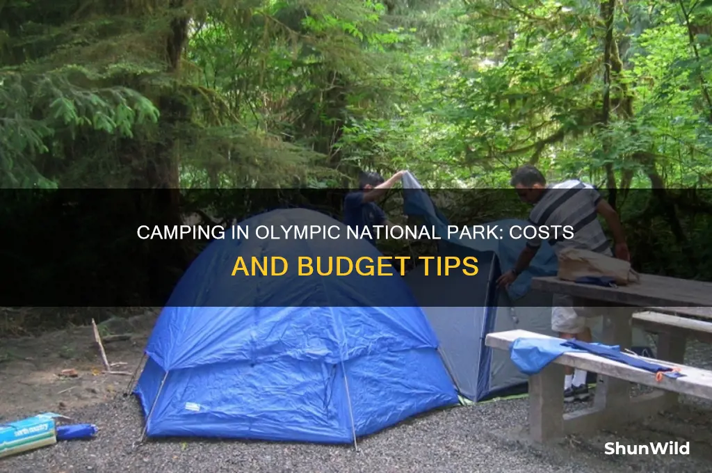 how much to camp in olympic national park