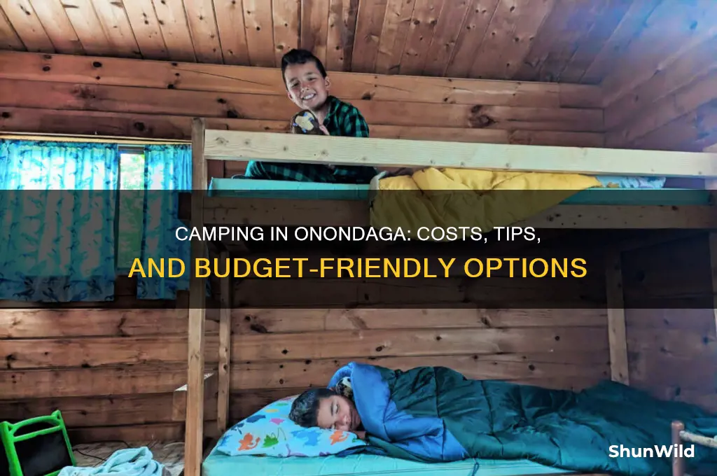 how much to camp in onondaga
