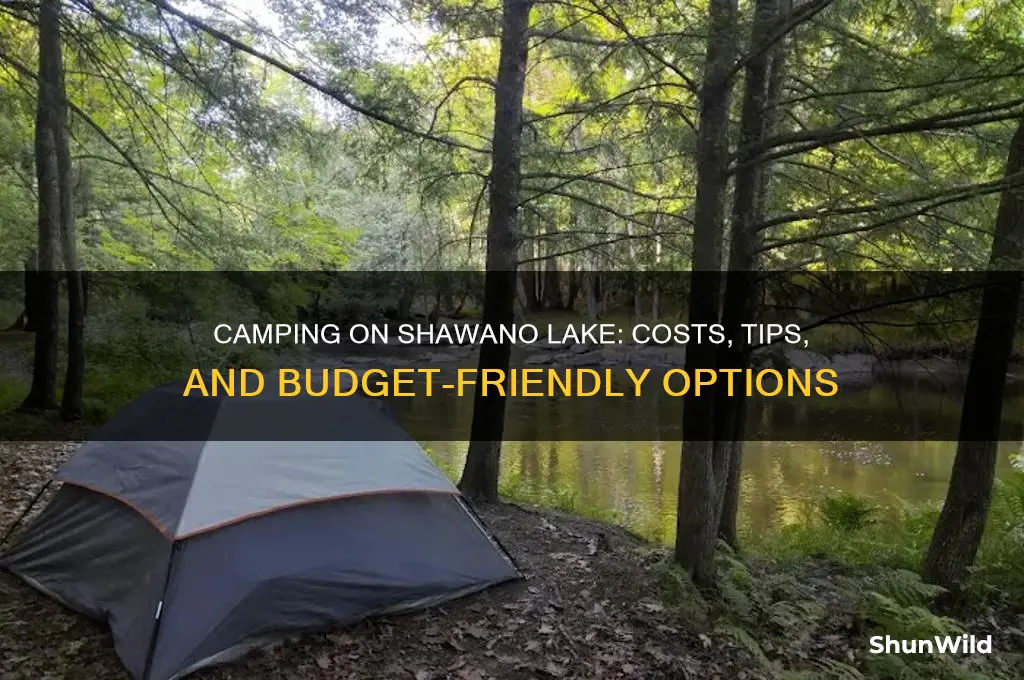 how much to camp on shawano lake