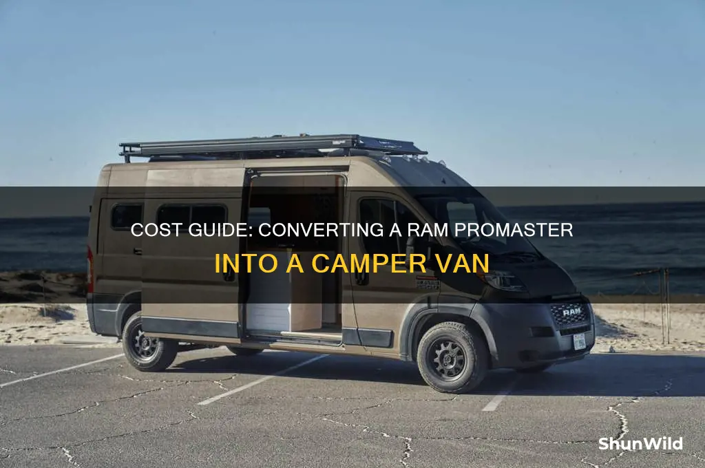 how much to convert a ram promaster to camper van