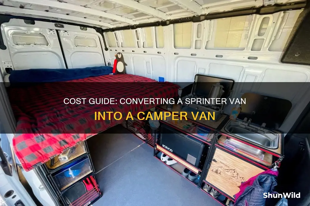 how much to convert a sprinter to a camper van