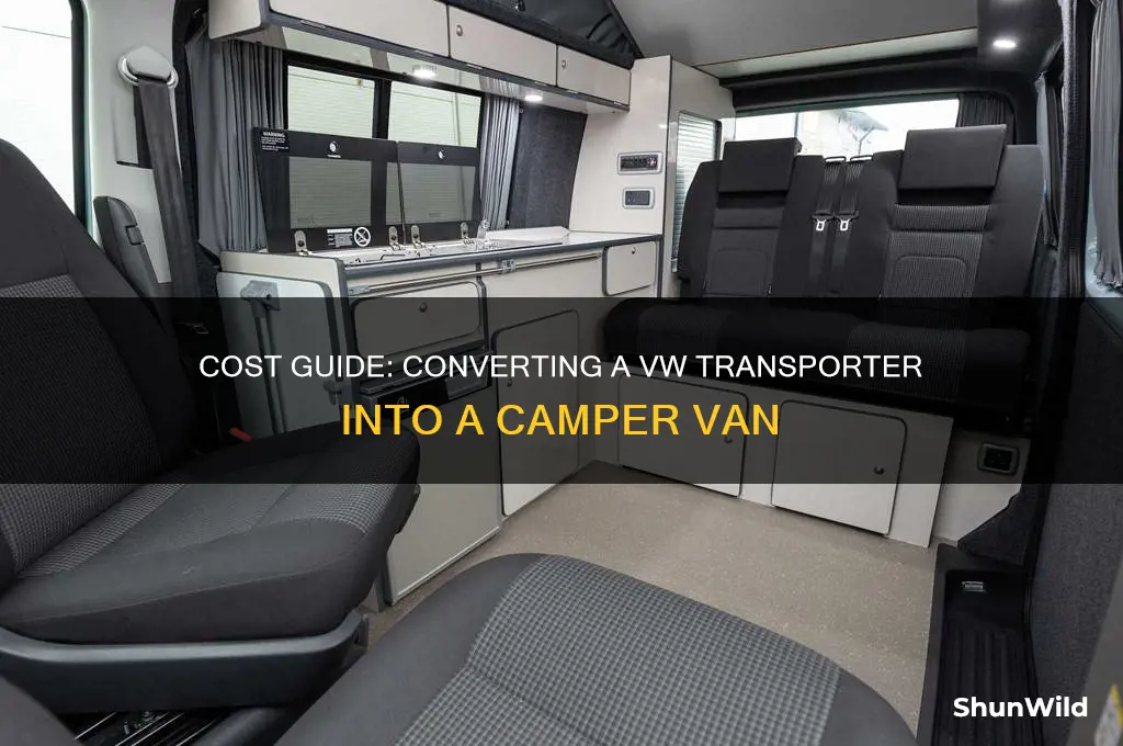 how much to convert a vw transporter into a camper