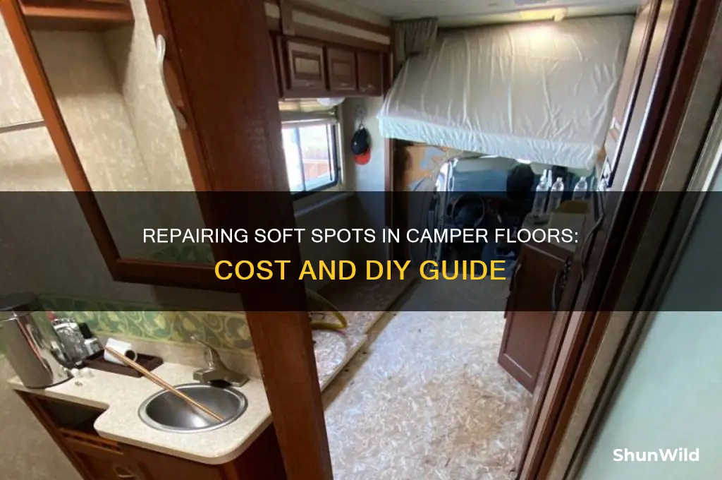 how much to fix soft spot in camper floor