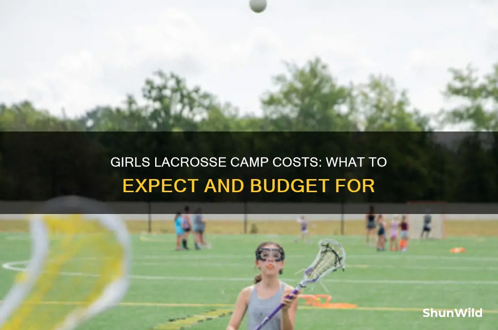 how much to girls lacrosse camps cost