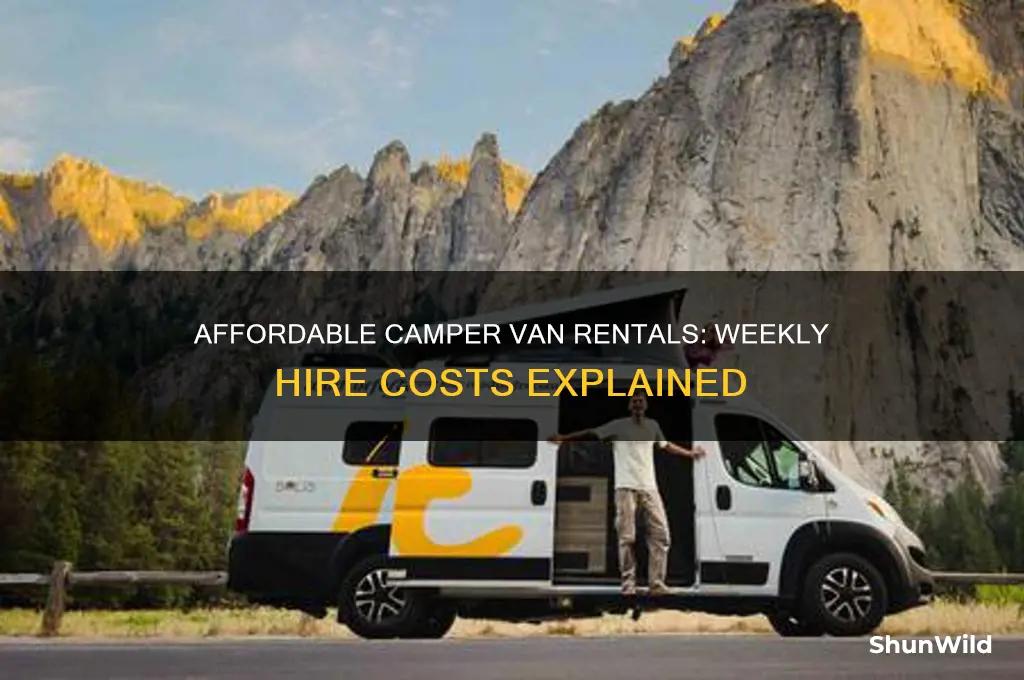 how much to hire a camper van for a week