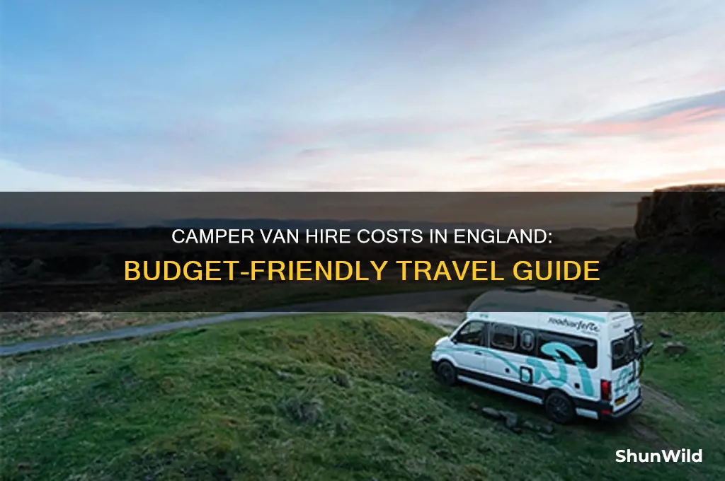 how much to hire a camper van in england