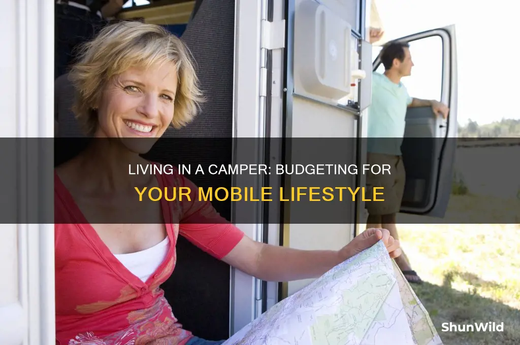 how much to live in a camper