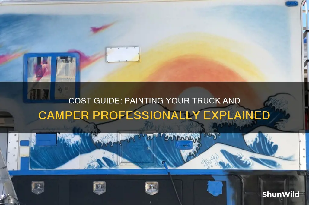 how much to paint a truck and camper