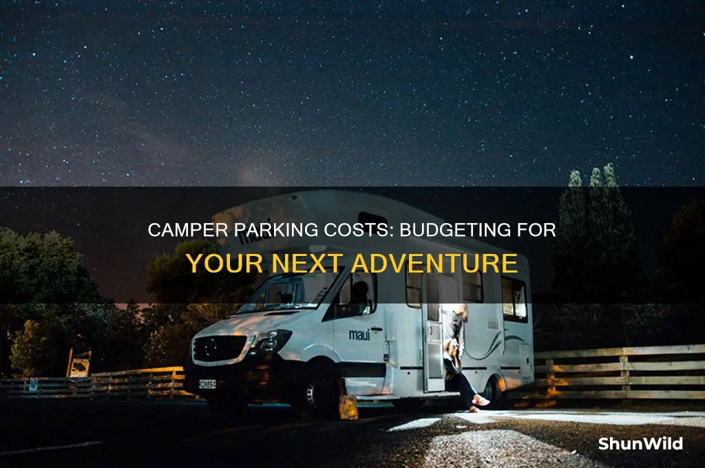 how much to park a camper